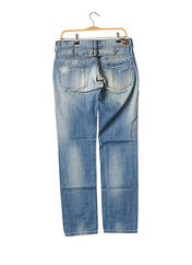 Jeans coupe droite bleu SEVENTY THREE pour femme seconde vue