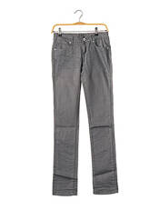 Jeans coupe slim gris NATIONAL LIBERTY pour femme seconde vue
