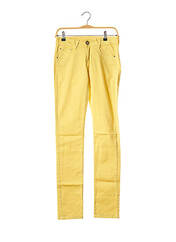 Pantalon slim jaune BE YOU K pour femme seconde vue