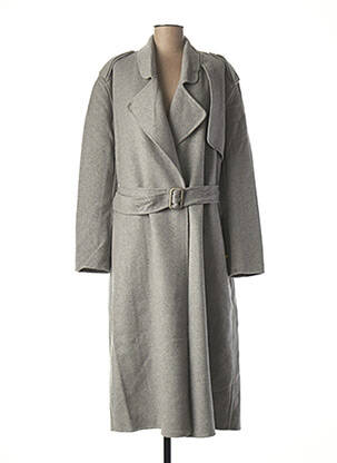 Manteau long gris HOTEL PARTICULIER pour femme