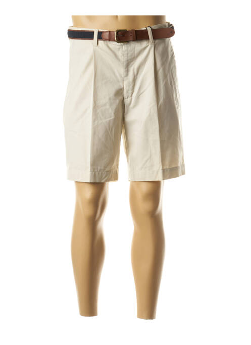 Bermuda beige JOHN STEVENS pour homme