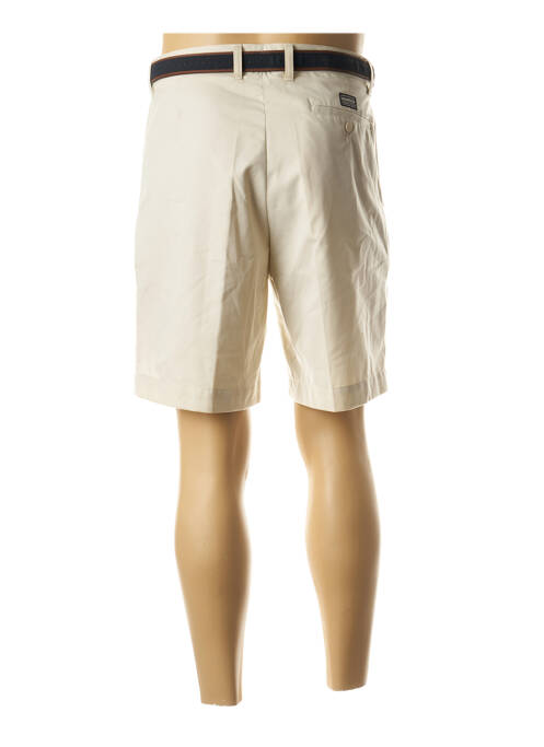 Bermuda beige JOHN STEVENS pour homme
