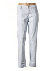 Pantalon droit bleu CMK pour femme seconde vue
