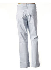 Pantalon droit bleu CMK pour femme seconde vue