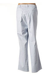 Pantalon droit bleu RICHY pour femme seconde vue
