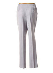 Pantalon droit gris GEVANA pour femme seconde vue