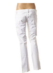 Pantalon slim blanc FREESOUL pour femme seconde vue