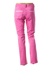 Pantalon slim rose CMK pour femme seconde vue