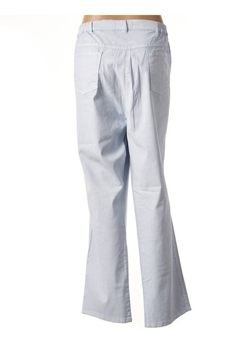 Pantalon droit bleu RICHY pour femme