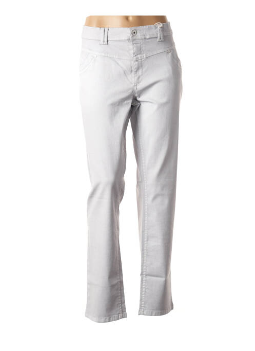 Pantalon droit gris CMK pour femme