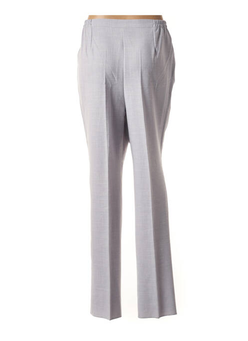 Pantalon droit gris GEVANA pour femme