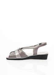 Sandales/Nu pieds gris MARCO pour femme seconde vue