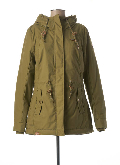 Parka vert RAGWEAR pour femme
