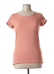 T-shirt marron RAGWEAR pour femme seconde vue
