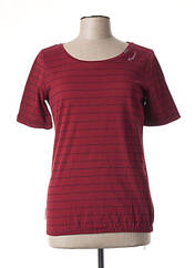 T-shirt rouge RAGWEAR pour femme seconde vue