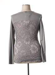 T-shirt gris SALT & PEPPER pour femme seconde vue