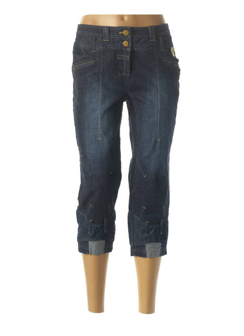 Pantacourt bleu FILLE DES SABLES pour femme