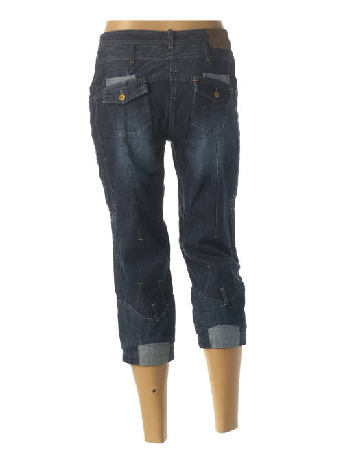 Pantacourt bleu FILLE DES SABLES pour femme