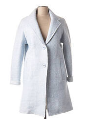 Manteau long bleu DEUX TWO pour femme seconde vue