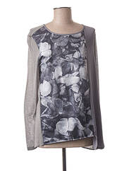 T-shirt gris SALSA pour femme seconde vue