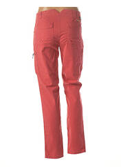 Pantalon cargo rouge LEON & HARPER pour femme seconde vue