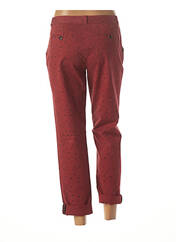 Pantalon chino rouge LEON & HARPER pour femme seconde vue