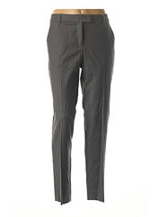 Pantalon slim gris NICE THINGS pour femme seconde vue