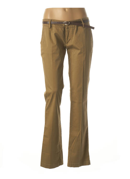 Pantalon droit vert SALSA pour femme