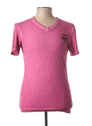 T-shirt rose G STAR pour garçon