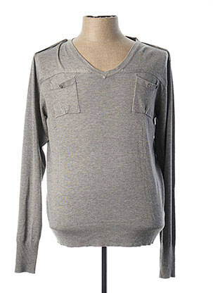 Pull gris BIAGGIO pour homme