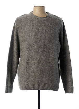 Pull gris HYMN pour homme