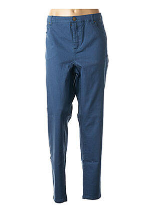 Pantalon slim bleu ADIA pour femme