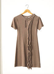 Robe pull marron MAYORAL pour fille seconde vue