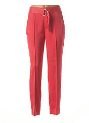 Pantalon chino rouge SCOTCH & SODA pour femme seconde vue