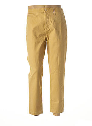 Pantalon chino jaune SCOTCH & SODA pour homme