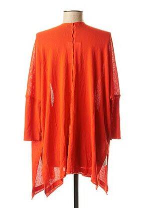 Gilet manches longues manches longues rouge LA FEE MARABOUTEE femme