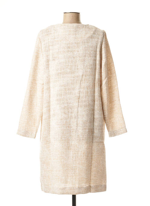 Veste casual beige LA FEE MARABOUTEE pour femme