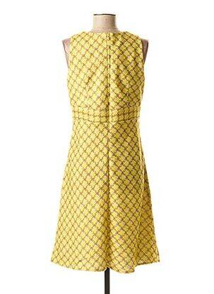 Robe mi-longue sans manche sans manche vert LA FEE MARABOUTEE femme