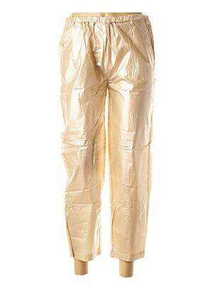 Pantalon 7/8 poches beige LA FEE MARABOUTEE femme