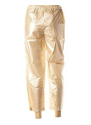 Pantalon 7/8 poches beige LA FEE MARABOUTEE femme