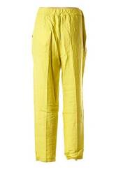 Pantalon droit jaune LA FEE MARABOUTEE pour femme seconde vue