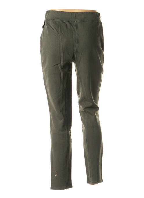 Pantalon droit vert LA FEE MARABOUTEE pour femme