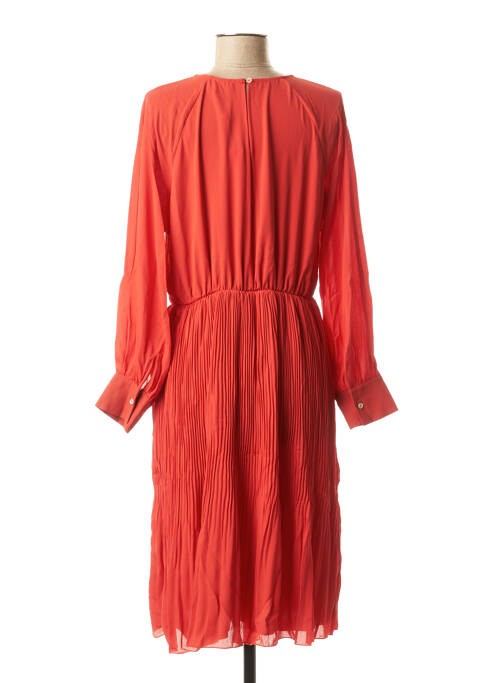 Robe mi-longue rouge LA FEE MARABOUTEE pour femme