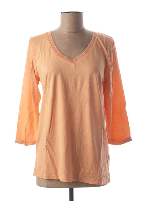T-shirt orange LA FEE MARABOUTEE pour femme