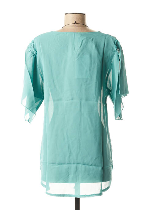 Blouse bleu LA FEE MARABOUTEE pour femme