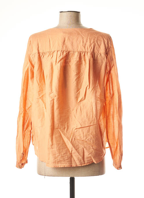 Blouse orange LA FEE MARABOUTEE pour femme