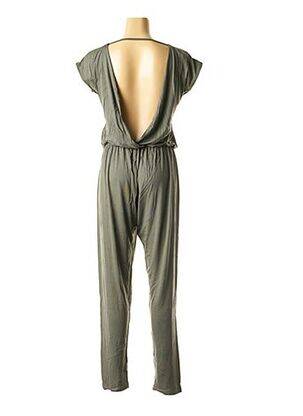 Combi-pantalon coupe cintrée vert LA FEE MARABOUTEE femme