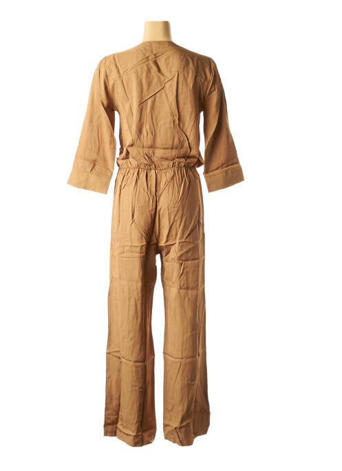 Combi-pantalon marron LA FEE MARABOUTEE pour femme