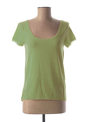 T-shirt vert LA FEE MARABOUTEE pour femme