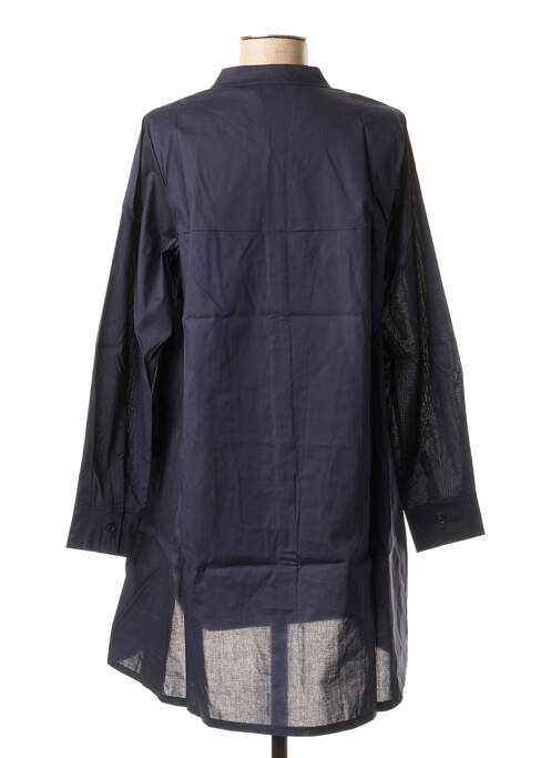 Tunique manches longues bleu LA FEE MARABOUTEE pour femme